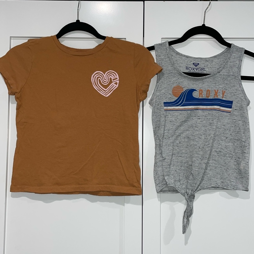Roxy Tank & Old Navy T-Shirt